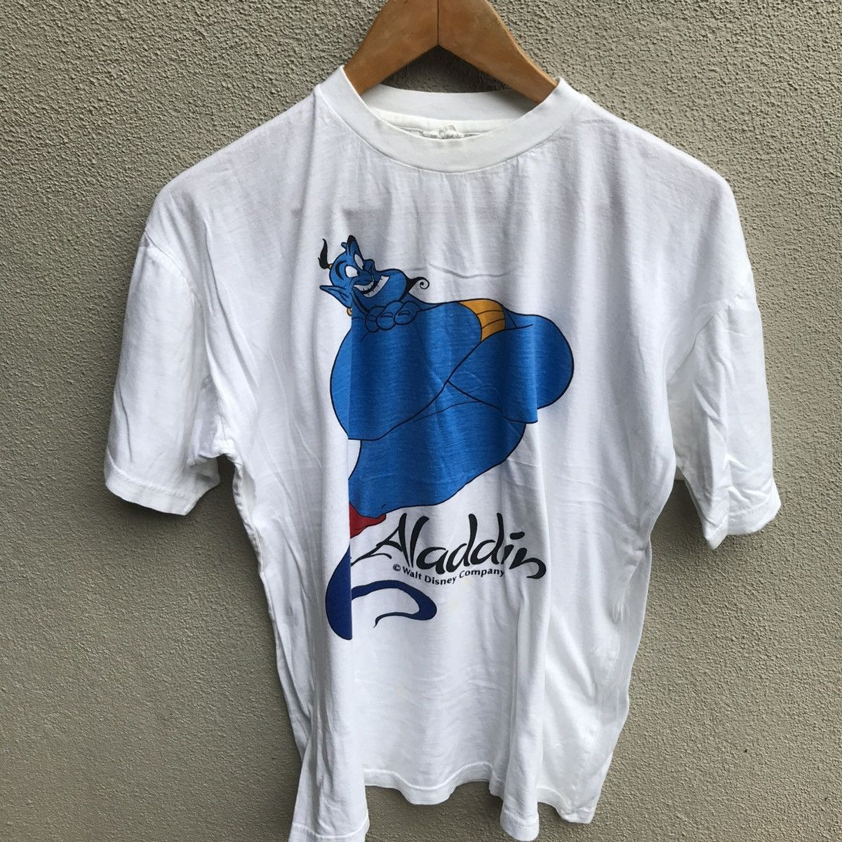 Disney Vintage 90s ALADDIN cartoons movie tee Size US M / EU 48-50 / 2 - 2 Thumbnail