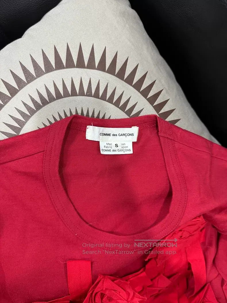Comme des Garcons Comme des Garcons Blood Rose Cotton Short Sleeve Size S / US 4 / IT 40 - 3 Thumbnail