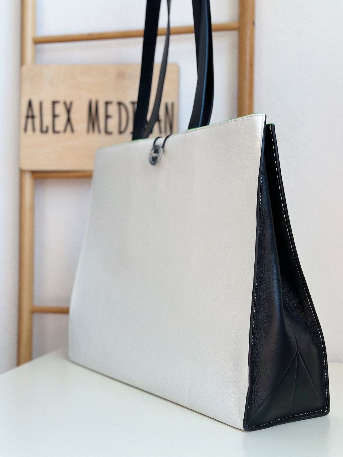 H&M × Kenzo KENZO X H&M Genuine Leather Tote Style Bag Size ONE SIZE - 5 Thumbnail