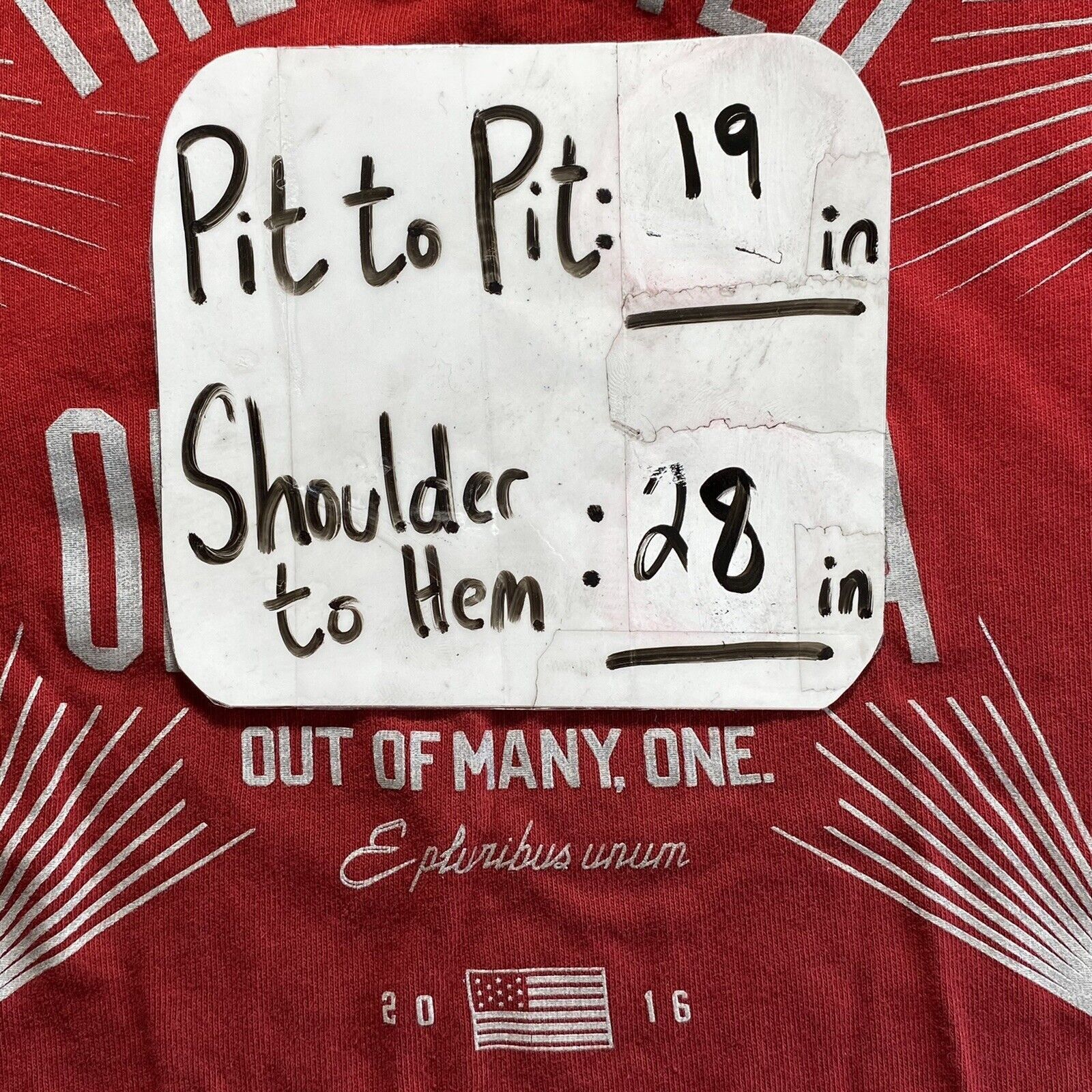 Nike Nike United States Small Star Graphic T Shirt 2016 USA Size US S / EU 44-46 / 1 - 12 Thumbnail