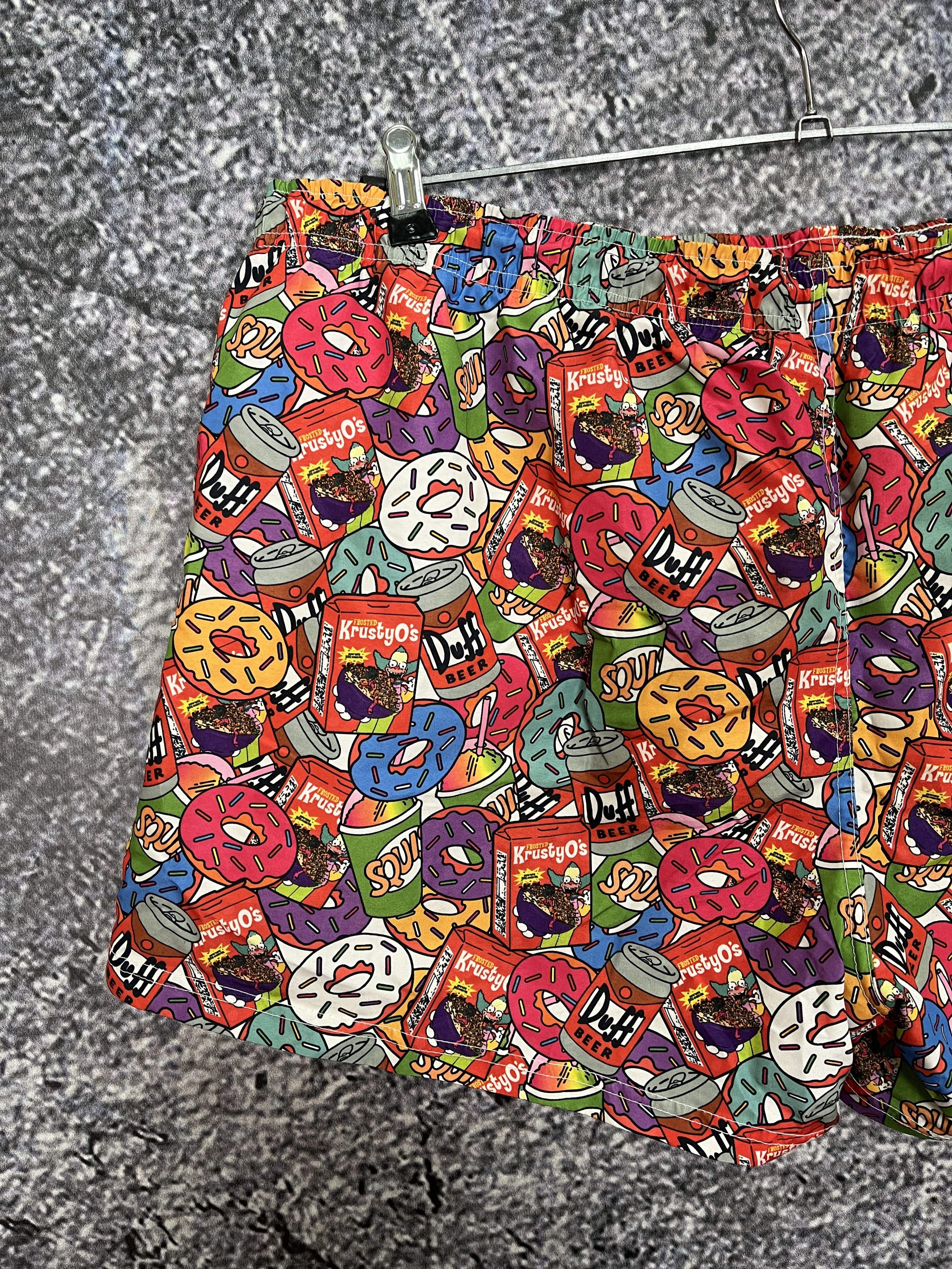 The Simpsons The Simpsons Shorts Spriengfield Overprint Swim Art Size 2XL Size US 40 / EU 56 - 7 Thumbnail
