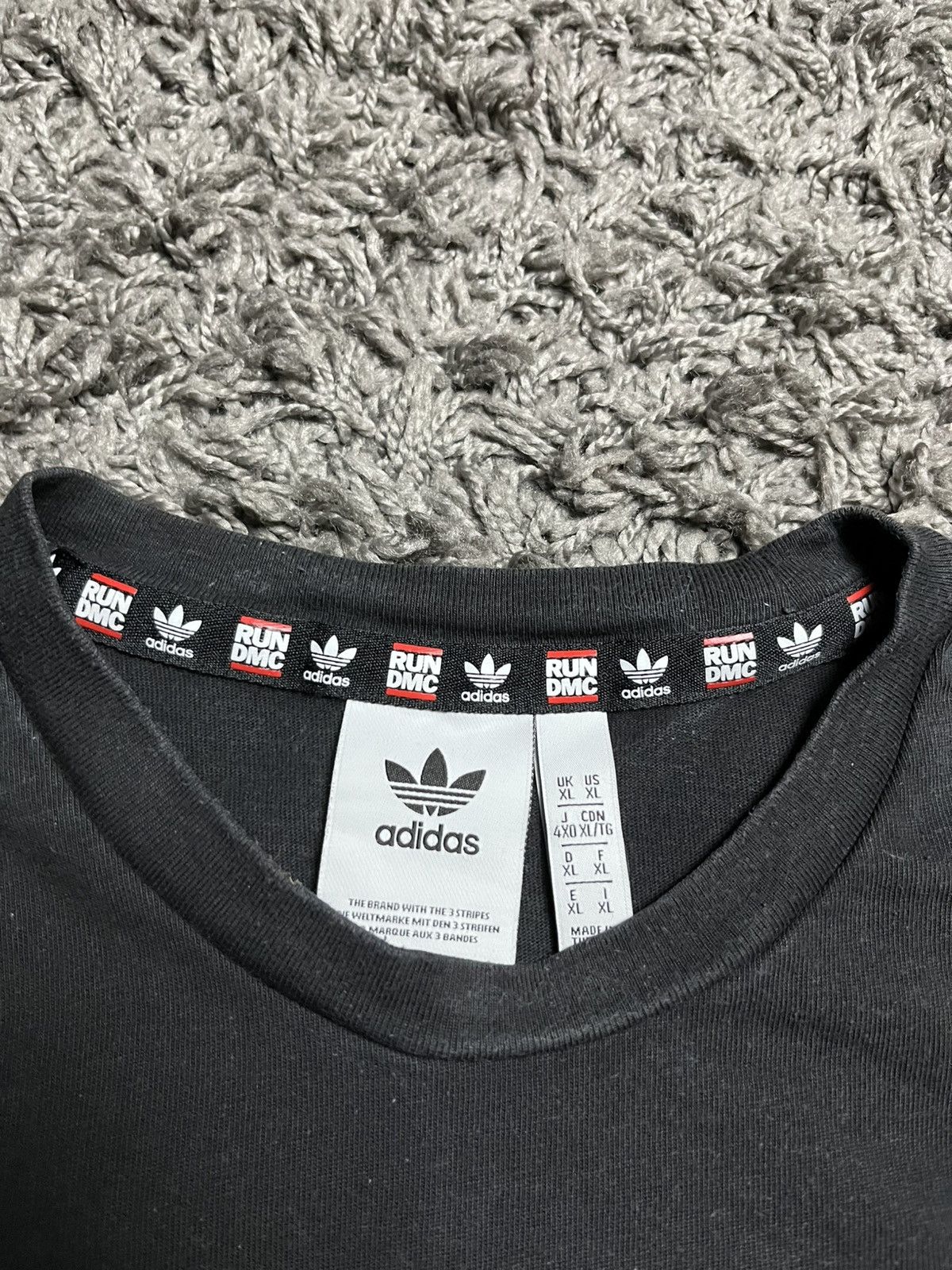 Adidas Adidas x Run-DMC 1984 Eli Reed Photo Print T-Shirt Black Size US XL / EU 56 / 4 - 4 Thumbnail