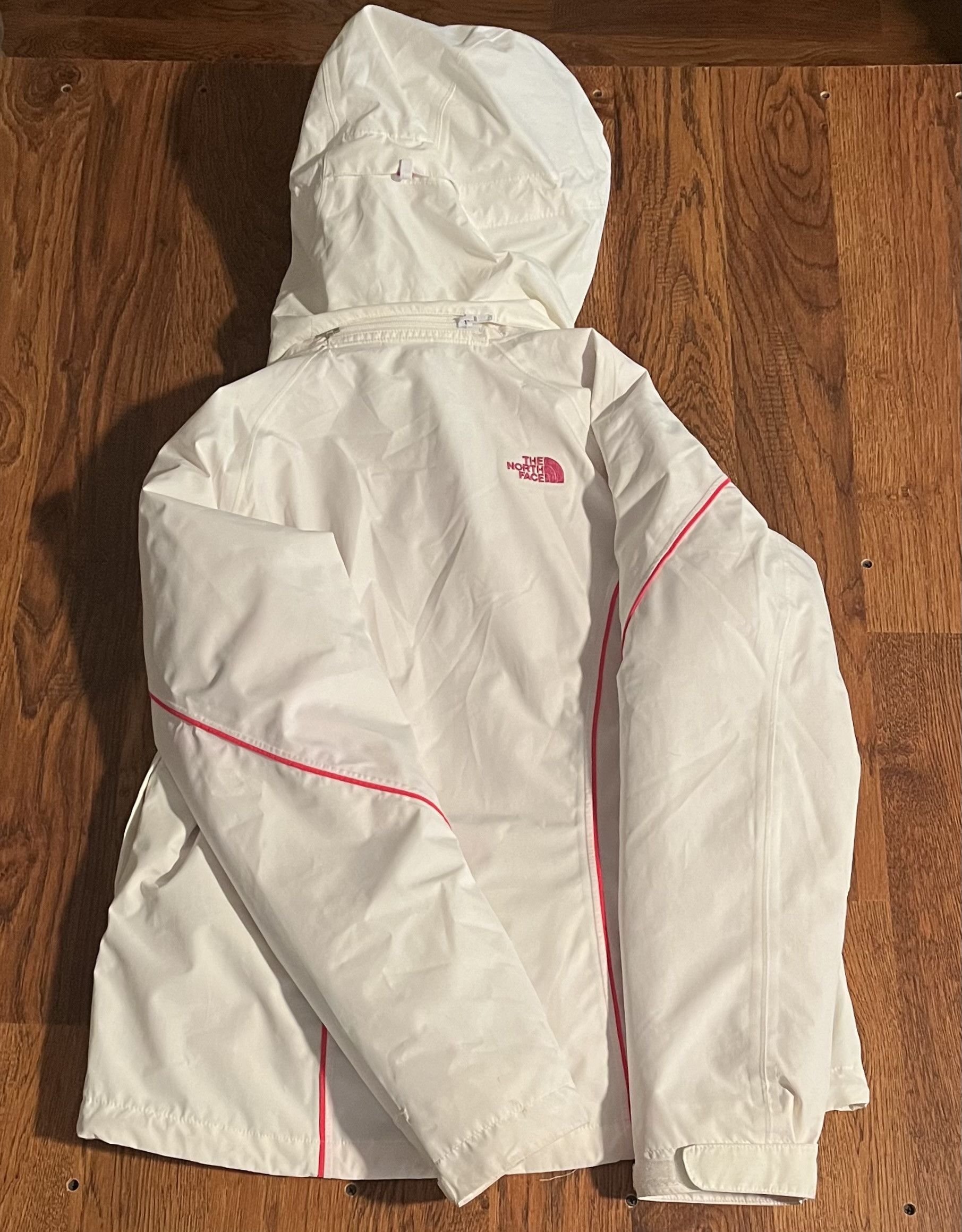 The North Face The North Face Pink Piping Hooded Ski Jacket Full Zip Size M / US 6-8 / IT 42-44 - 2 Thumbnail