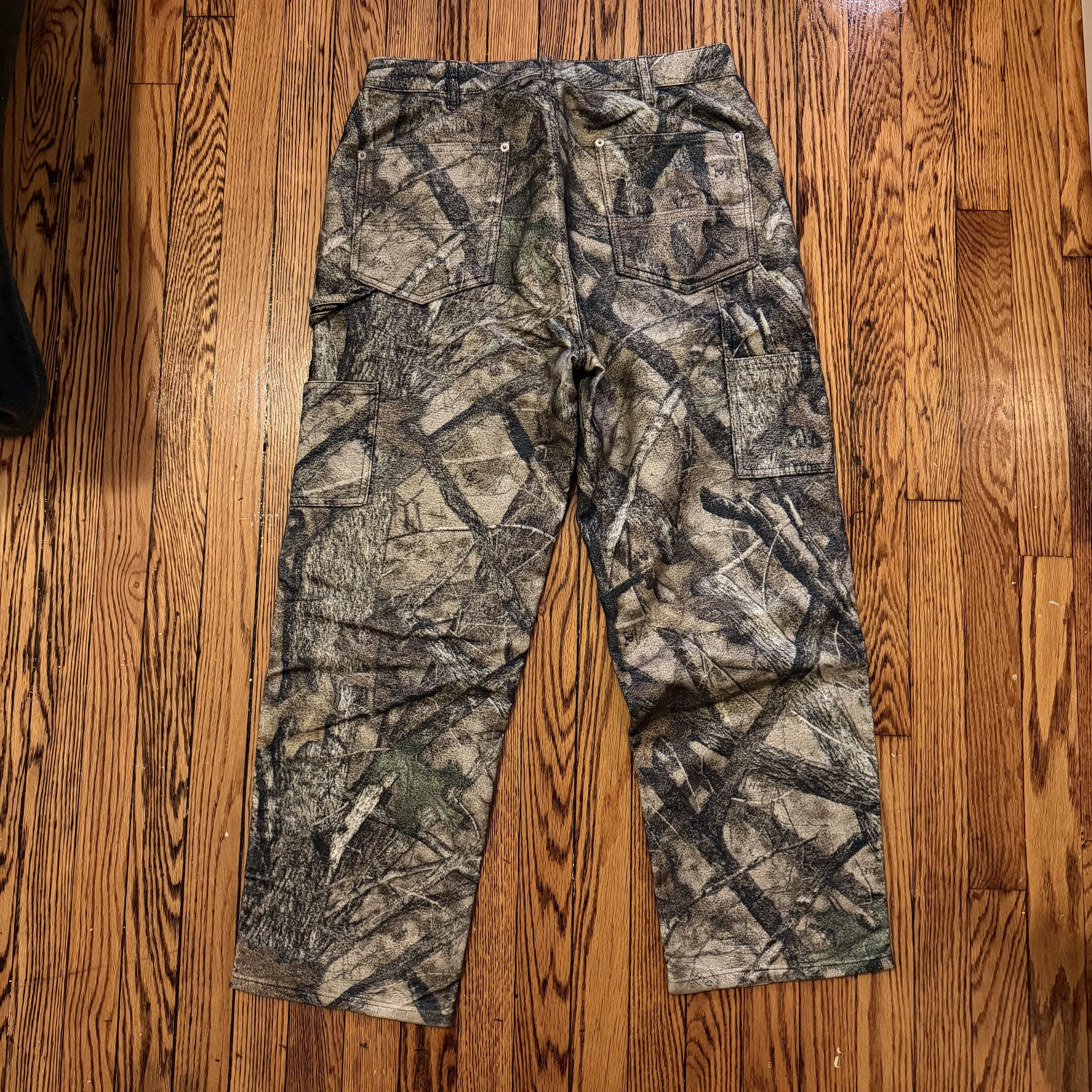 Supreme Moleskin Double Knee Painter Pant Camo Size US 30 / EU 46 - 2 Thumbnail