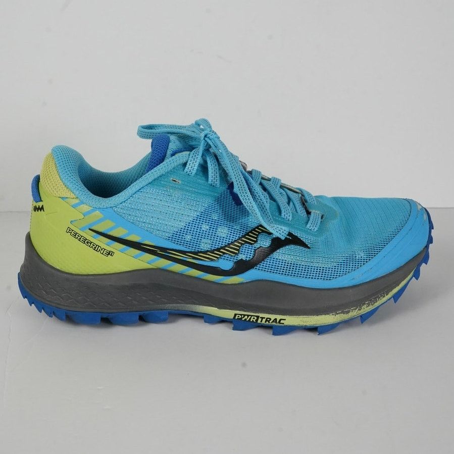 Saucony Peregrine 11 Athletic Trail Running Shoes Womens 6 in Blue