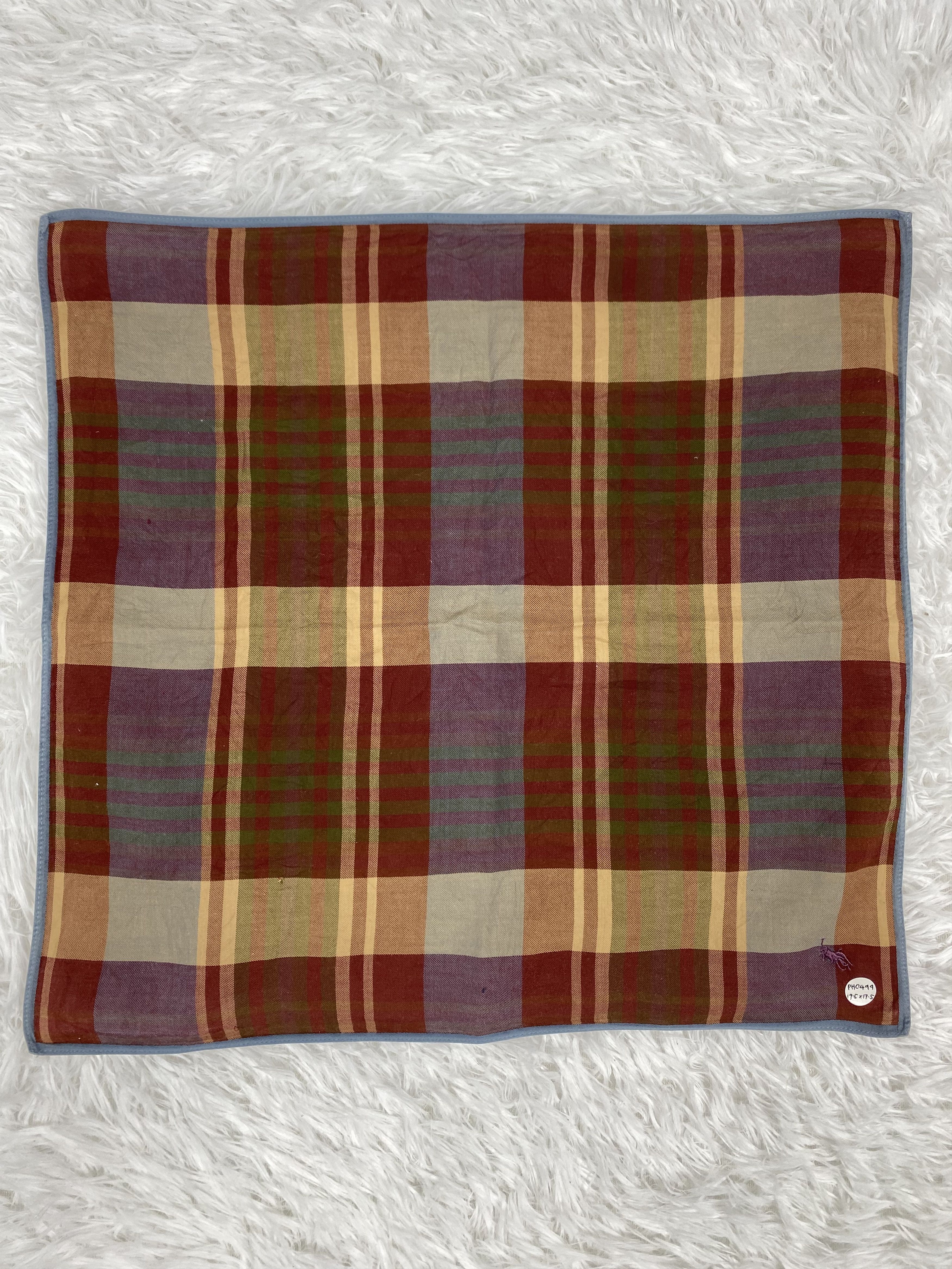 Polo Ralph Lauren Vintage Polo Ralph Lauren Handkerchief Neckerchief PH0499 Size ONE SIZE - 3 Thumbnail