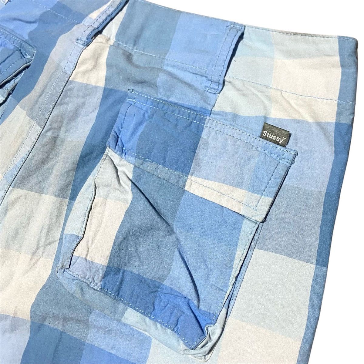 Stussy × Vintage stussy Worldwide Short Cargo Pants Size US 30 / EU 46 - 2 Thumbnail