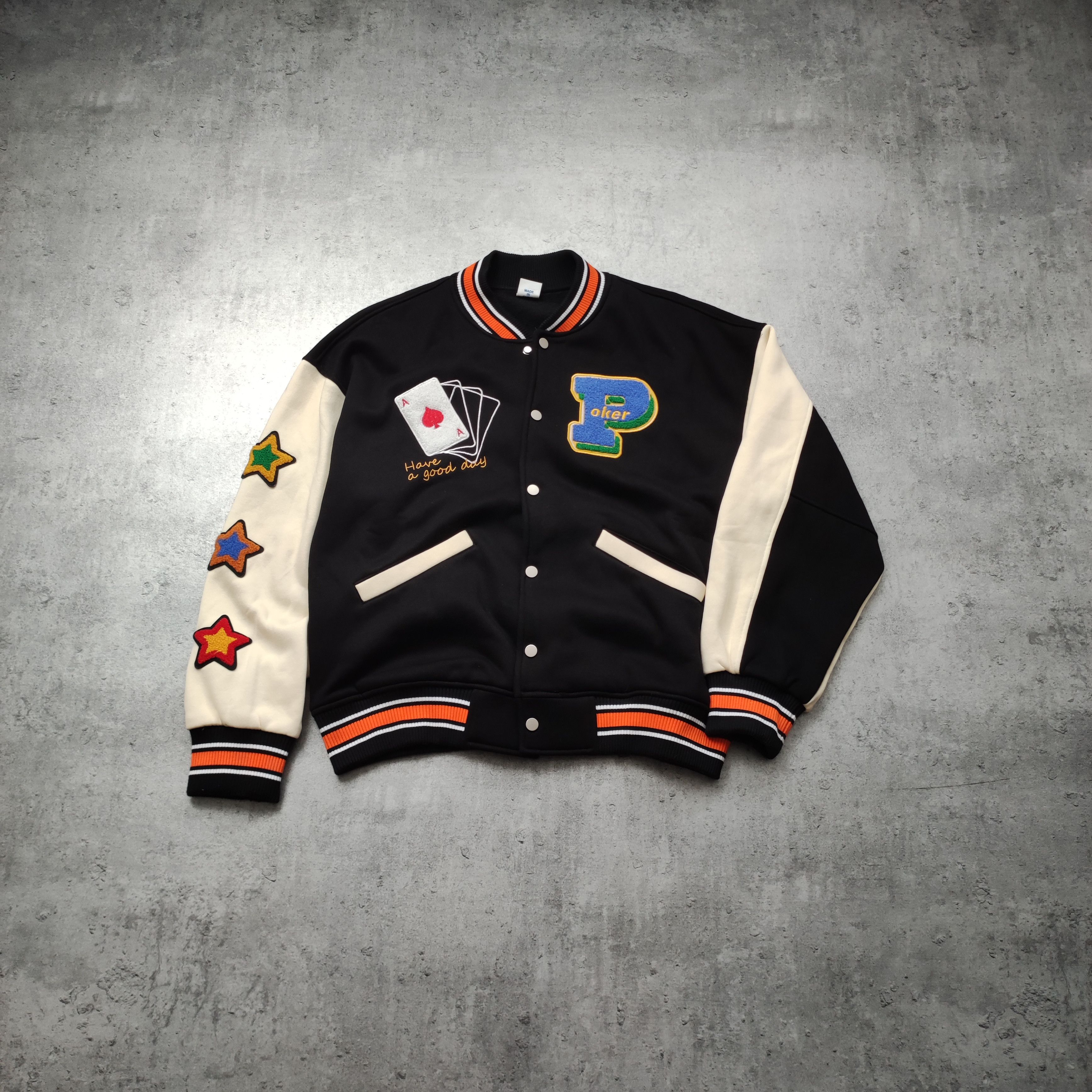 Other RARE New Wave Street Culture $ Lucky Jacket $ Varsity Jacket Size US L / EU 52-54 / 3 - 2 Thumbnail