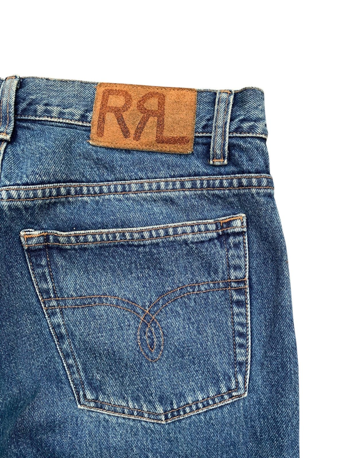 RRL Ralph Lauren VINTAGE RRL RALPH LAUREN MADE IN USA BUTTON FLY DENIM Size US 30 / EU 46 - 13 Thumbnail