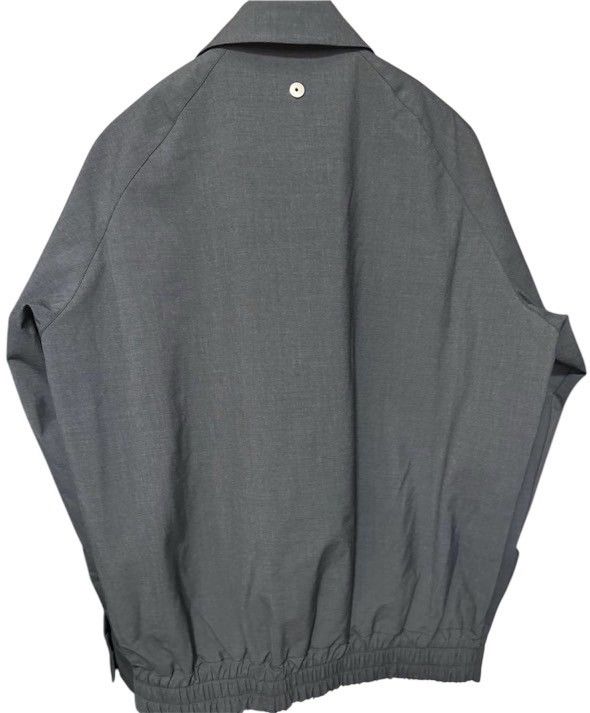 ジャケット・アウター omar afridi 24ss calf drizzler jacket Tech Drizzler in Dark Grey Herringbone – SVRN