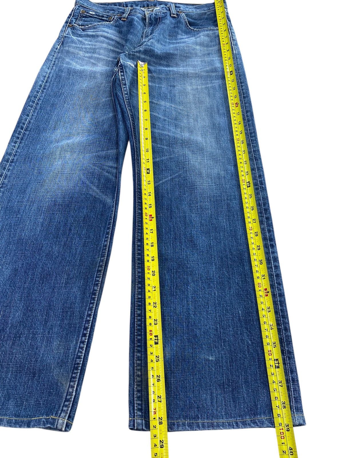 Levi's Levi’s Light Wash Whiskered Style Straight Leg Jeans Size US 31 - 7 Thumbnail
