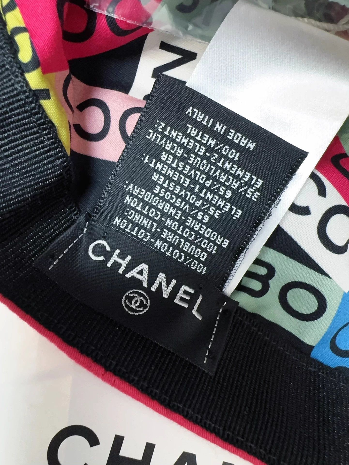 Chanel Chanel 24C pink black sequin CC logo baseball cap Size ONE SIZE - 7 Thumbnail