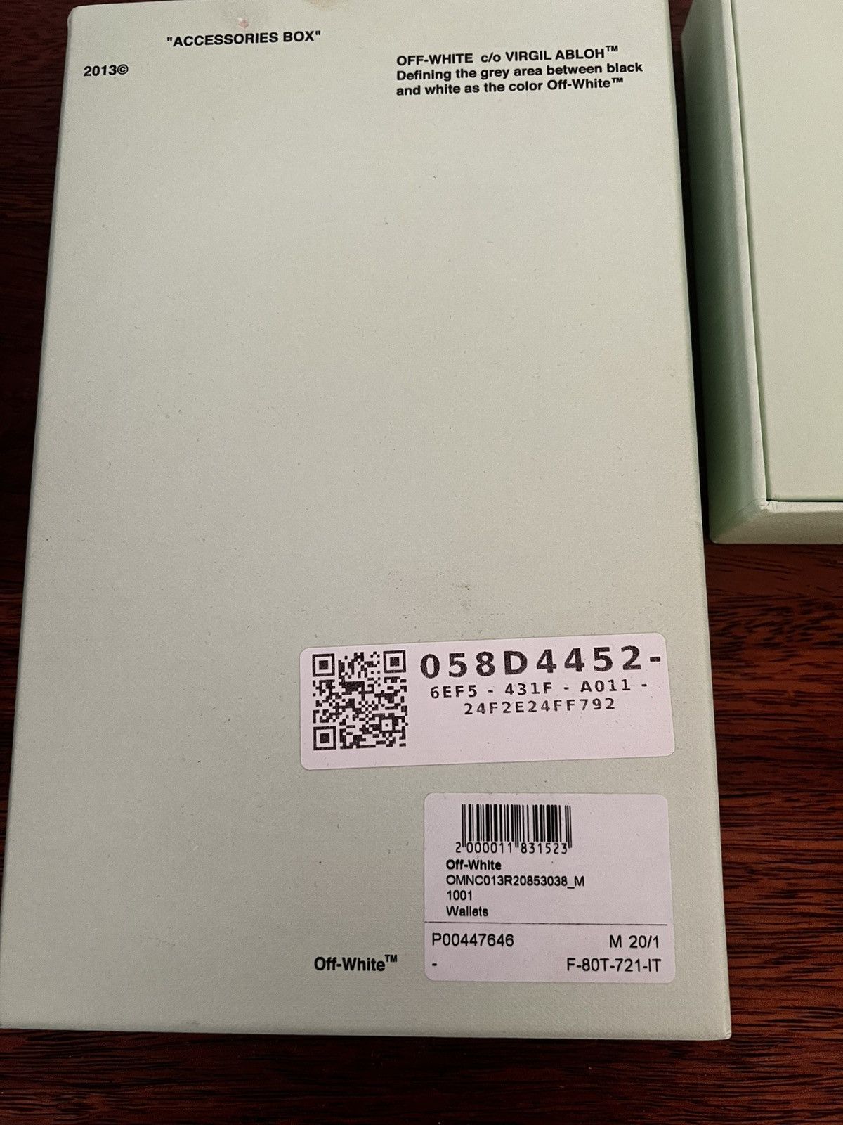 Off-White Off-White Wallet “FOR MONEY” Size ONE SIZE - 5 Thumbnail