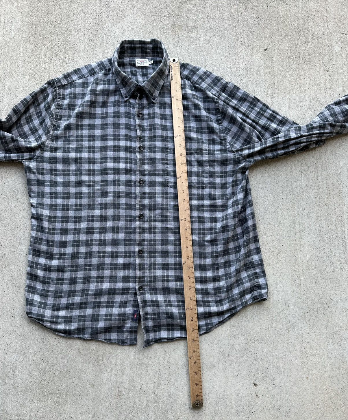 Faherty Faherty Plaid Flannel Shirt Men Size Xl Organic Cotton Size US XL / EU 56 / 4 - 5 Thumbnail