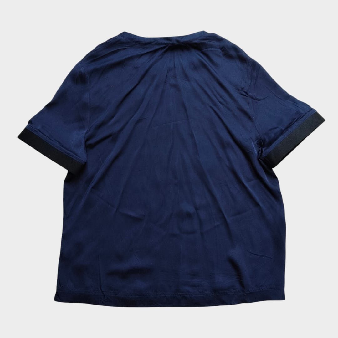 Acne Studios Milda Fluid Blouse/shirt SS16 trim on sleeves Size XS / US 0-2 / IT 36-38 - 2 Thumbnail