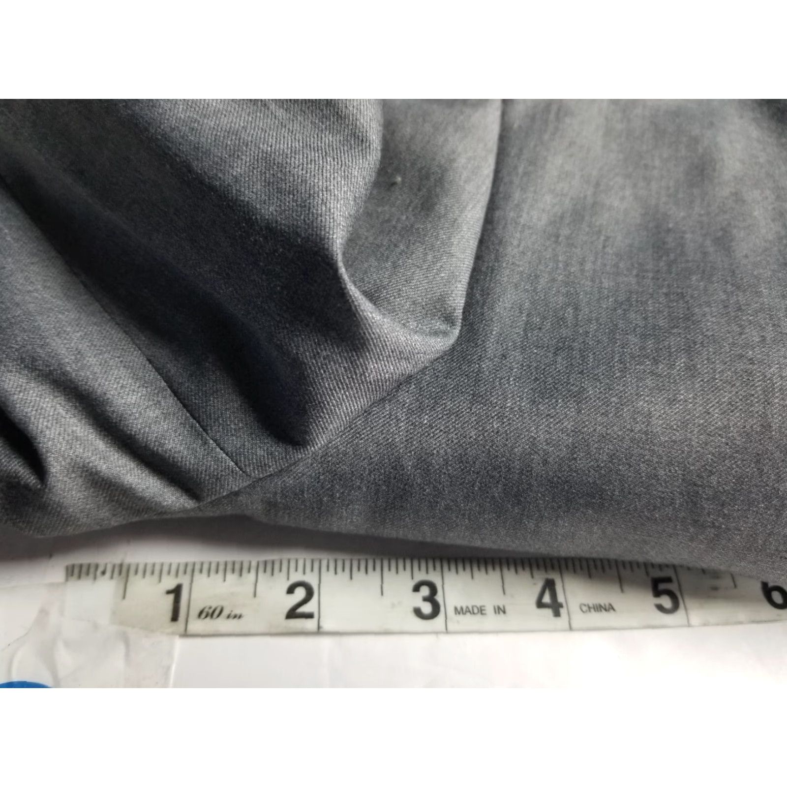 Vintage Combatant Gentlemen Wool Blazer Sport Coat Men’s 44L Slim Fit Grey Size 44R - 3 Thumbnail