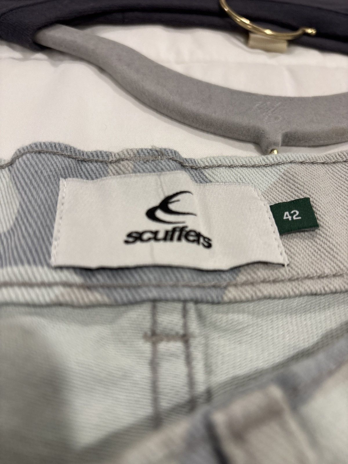 Other Scuffers Radiant Light Blue Camo Pants Size US 32 / EU 48 - 6 Thumbnail