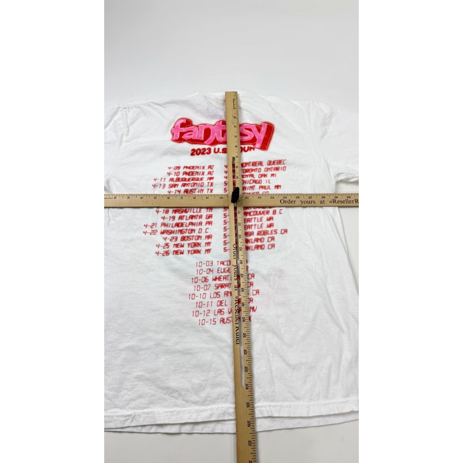 Other M83 Shirt Medium White Graphic Concert Band Tour Fantasy US 2023 Tee Mens Size US M / EU 48-50 / 2 - 6 Thumbnail