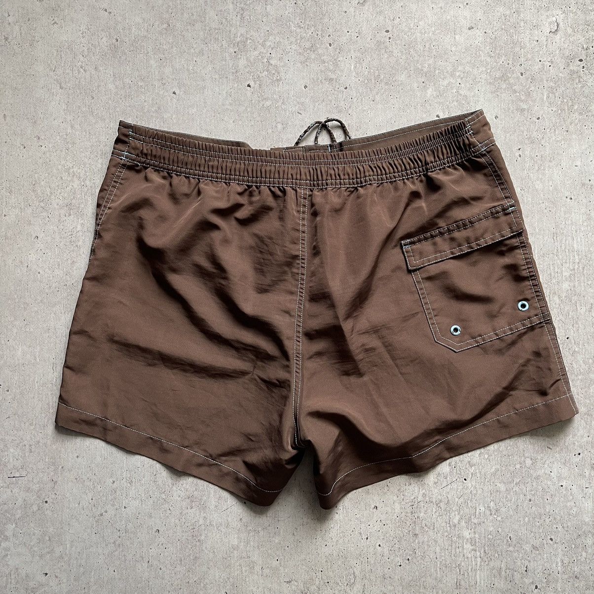 Calvin Klein × Vintage Vintage swimwear brown shorts Calvin Klein Size US 34 / EU 50 - 4 Thumbnail