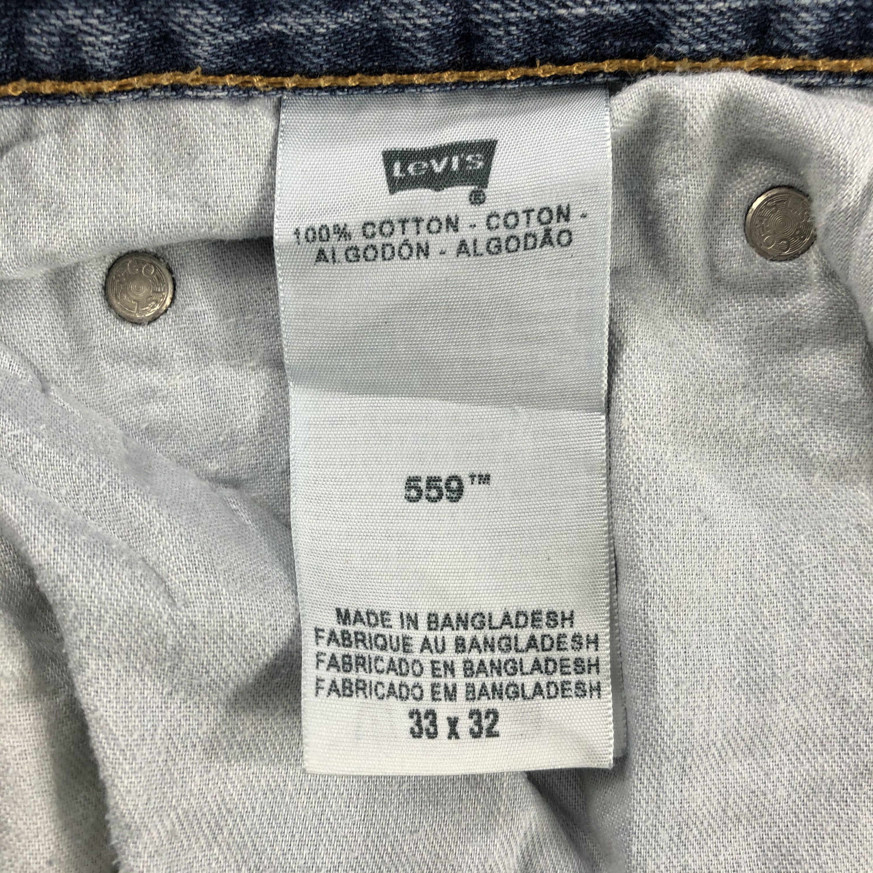 Levi's × Vintage Vintage Blue Wash Levis 559 Jeans-JM3158 Size US 34 / EU 50 - 10 Thumbnail