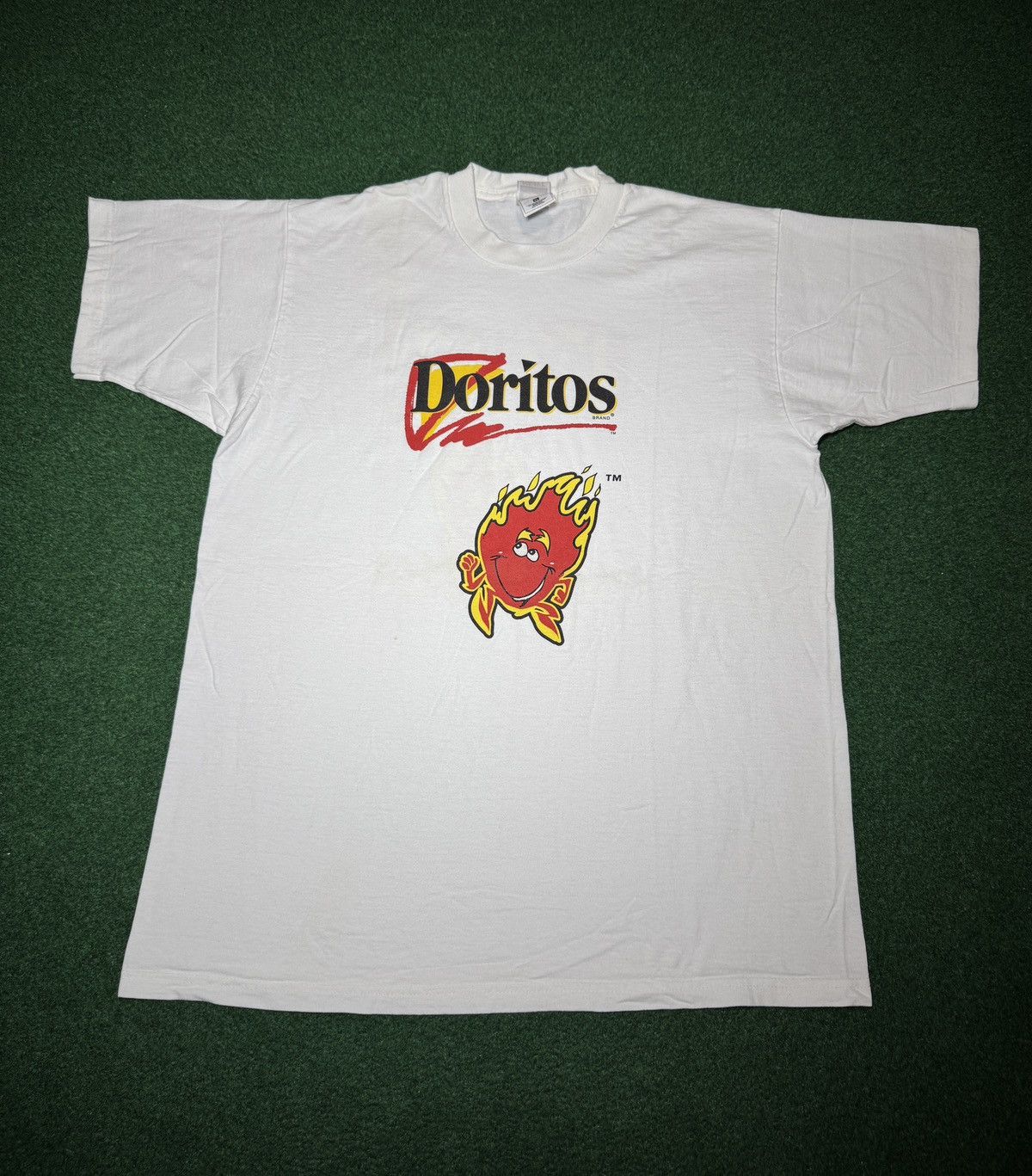 Vintage Doritos Vintage 90s Double Sided Chip Snack XL T Shirt Size US XL / EU 56 / 4 - 1 Thumbnail