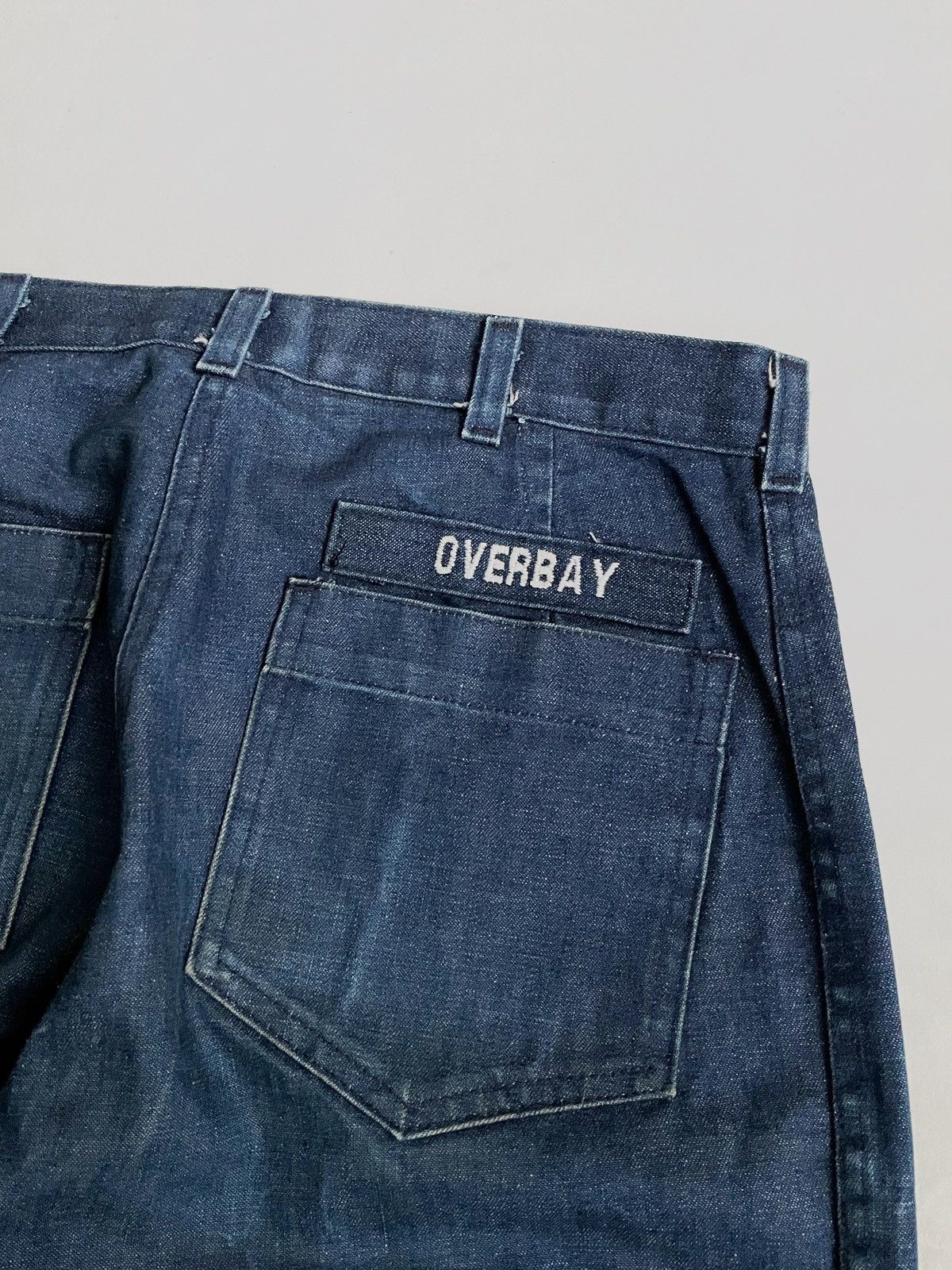 Vintage Vintage Overbay stonewashed denim pants 90s Size US 31 - 5 Thumbnail