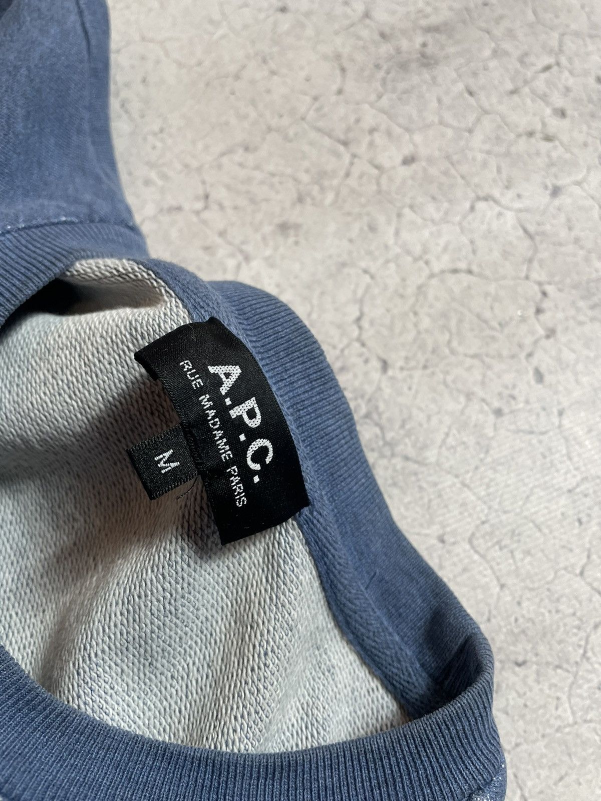 A.P.C. Vintage Luxury Sweatshirt A.P.C Rue Madame Paris Size US M / EU 48-50 / 2 - 8 Thumbnail