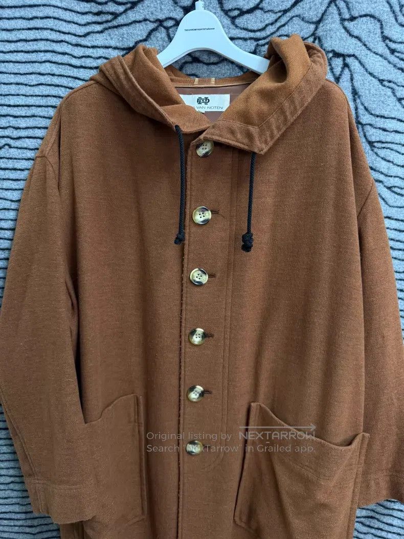 Dries Van Noten DRIES VAN NOTEN Loose Woolen Coat Size XS / US 0-2 / IT 36-38 - 2 Thumbnail