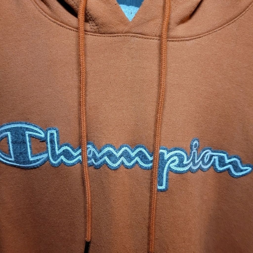 Champion Champion, hoodie sweatshirt, orange/gray, NWOT, Size Large Size US L / EU 52-54 / 3 - 2 Thumbnail