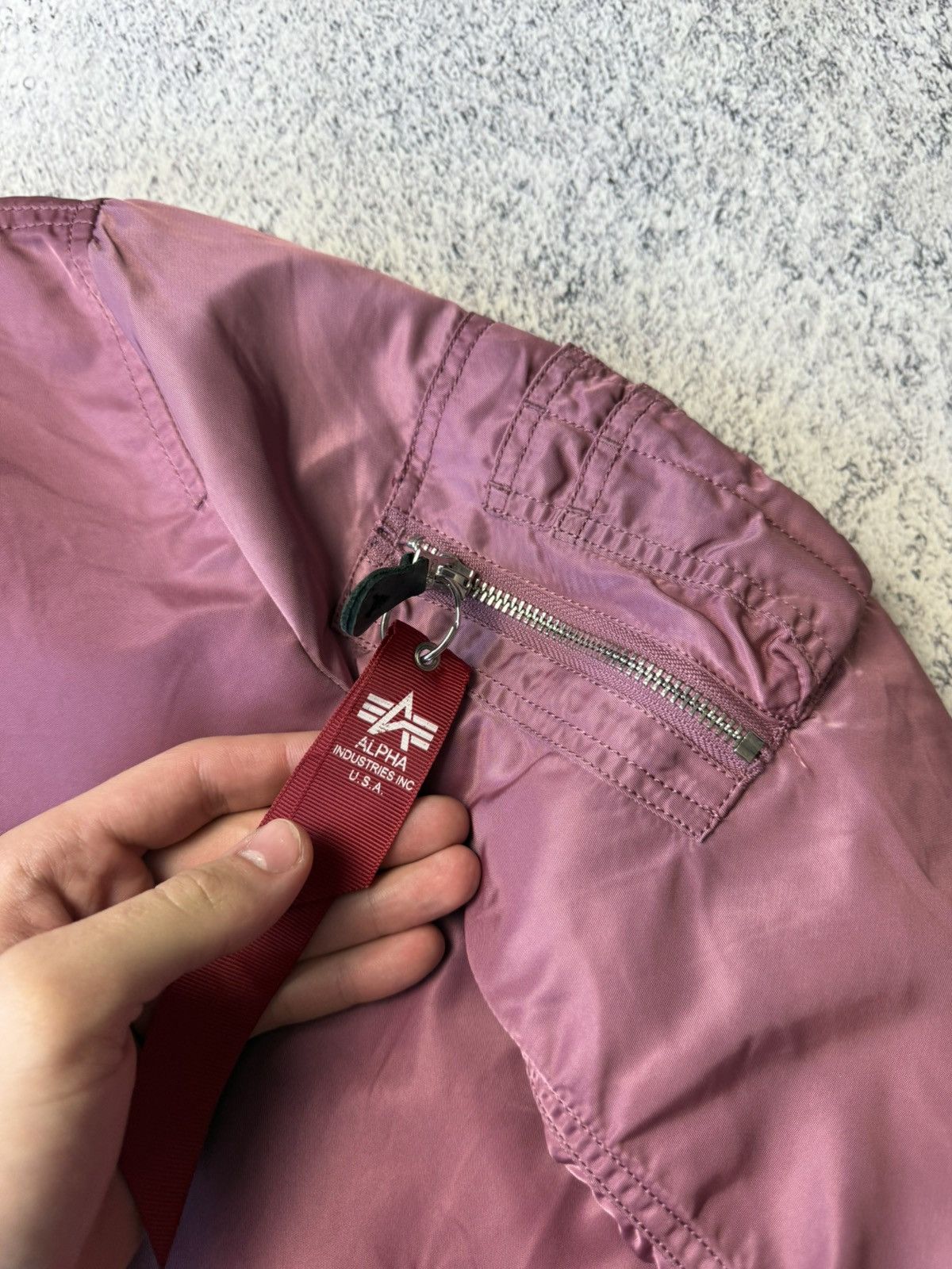 Alpha Industries Vintage Alpha Industries Bomber Jacket MA1 USA Size M / US 6-8 / IT 42-44 - 14 Thumbnail