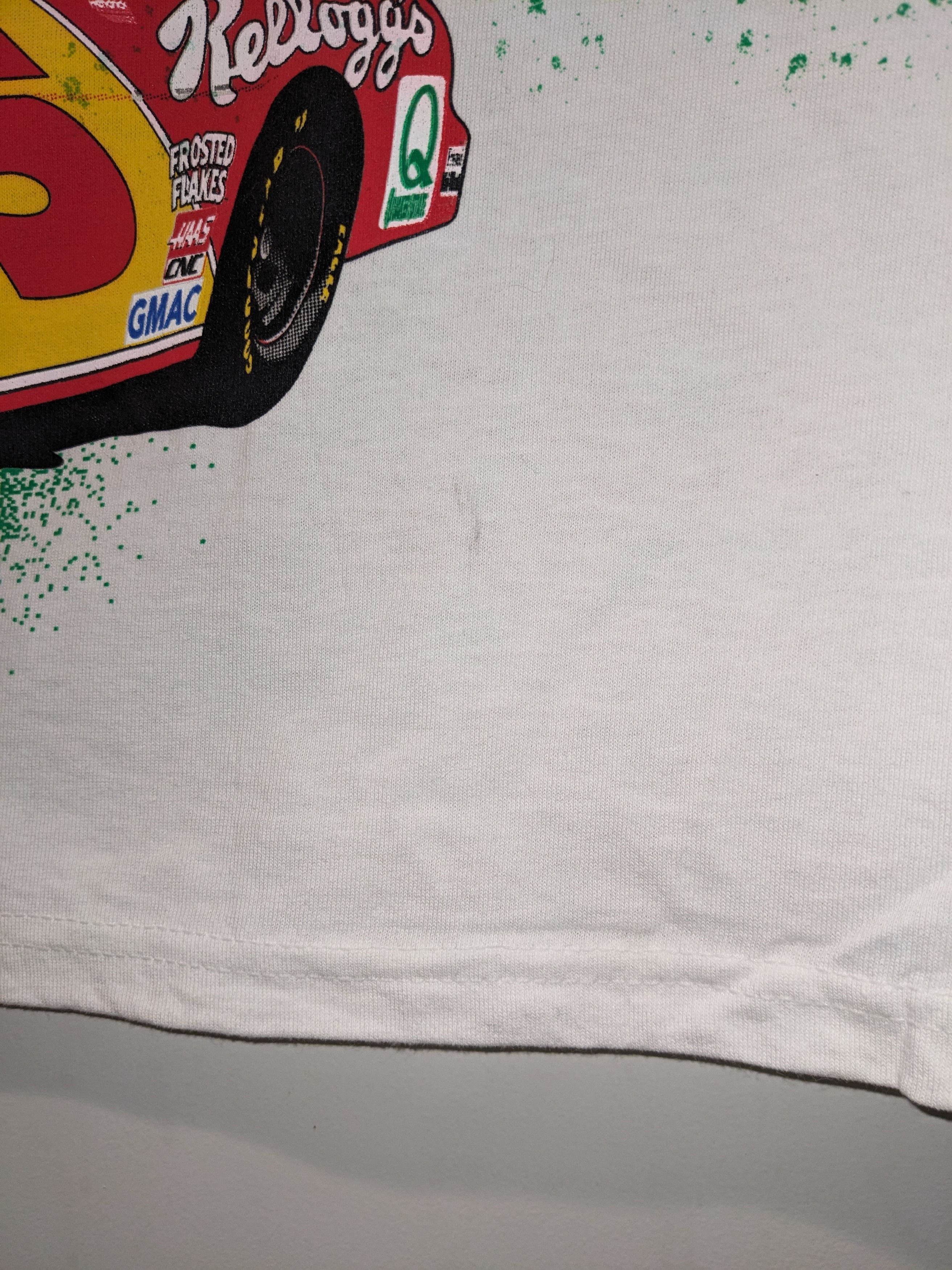 NASCAR × Vintage Vintage 1998 Kellogg Terry Labonte Nascar Racing T-Shirt Size US XL / EU 56 / 4 - 6 Thumbnail