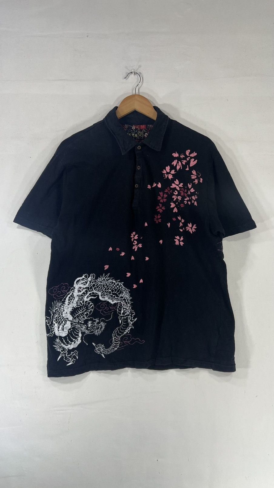 Japanese Brand Rare Design Karakuri Polo Tshirt Size US XL / EU 56 / 4 - 1 Thumbnail