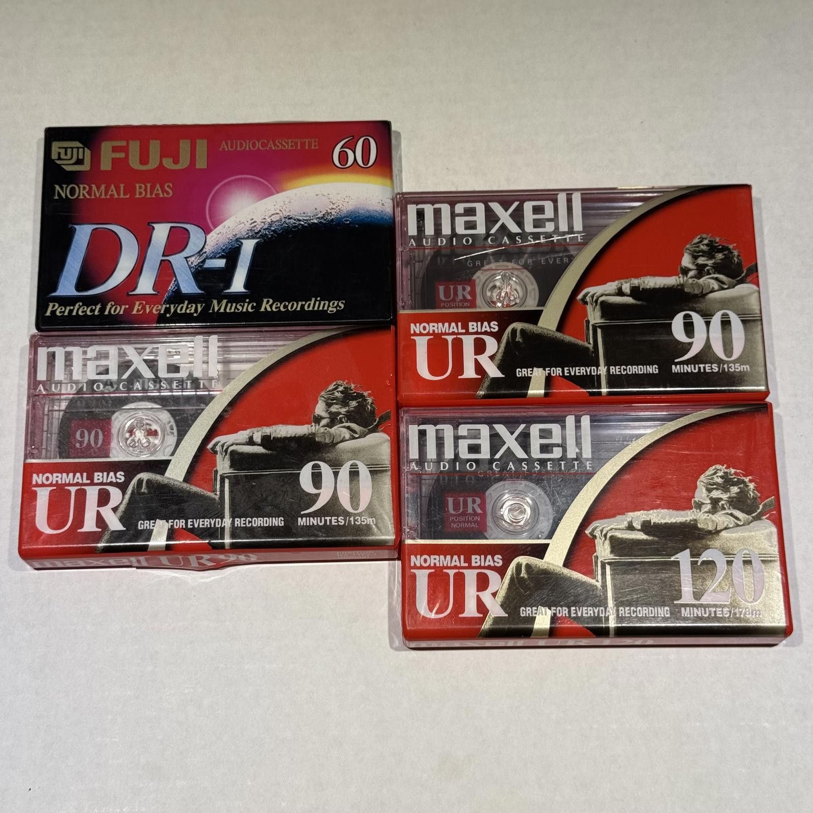 Other 4Pak DS Maxell / Fuji Audio Recording Cassette Tapes Size ONE SIZE - 2 Thumbnail
