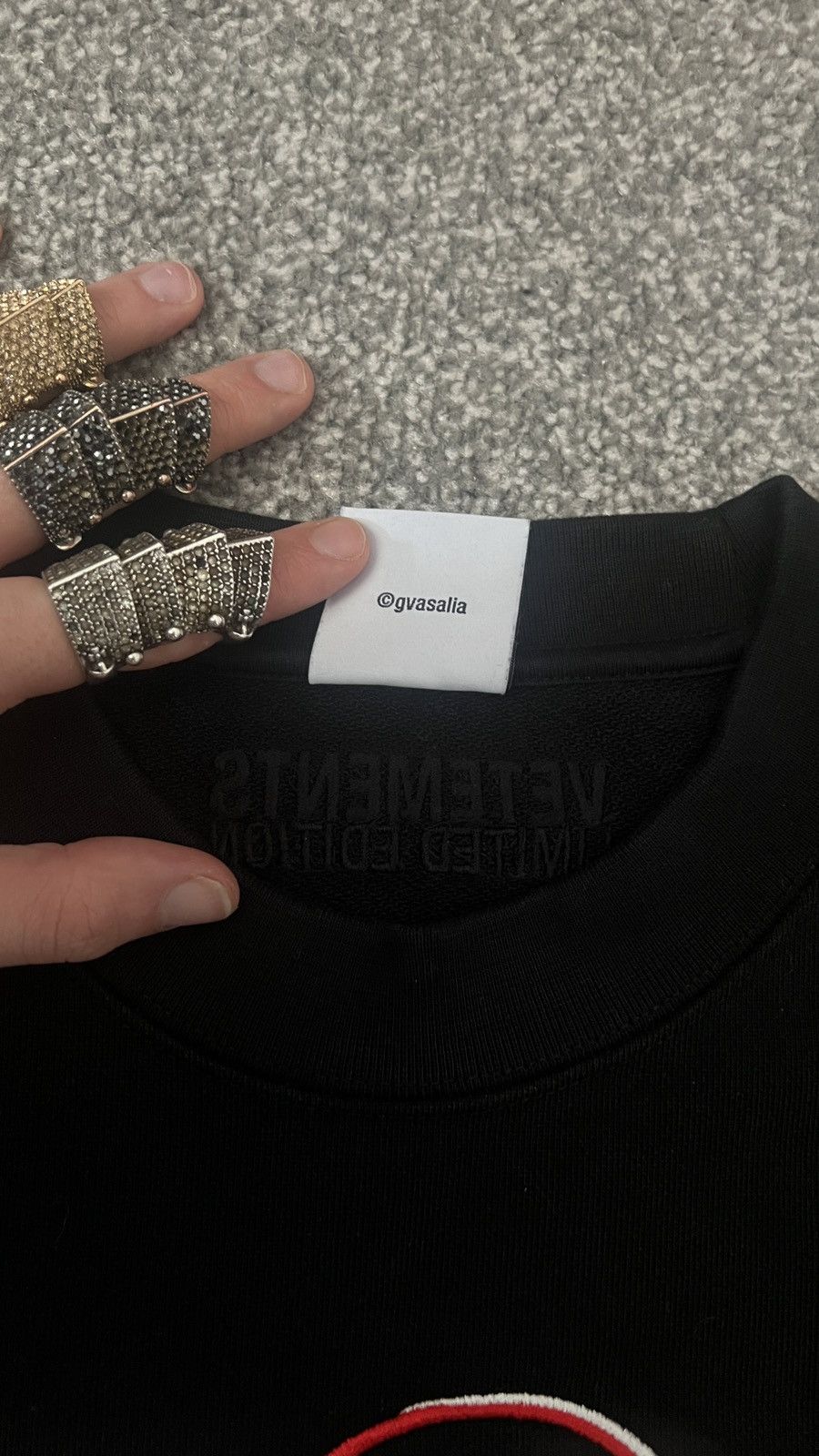 Vetements Vetements JAVA Embroidered Sweatshirt Size US S / EU 44-46 / 1 - 6 Thumbnail