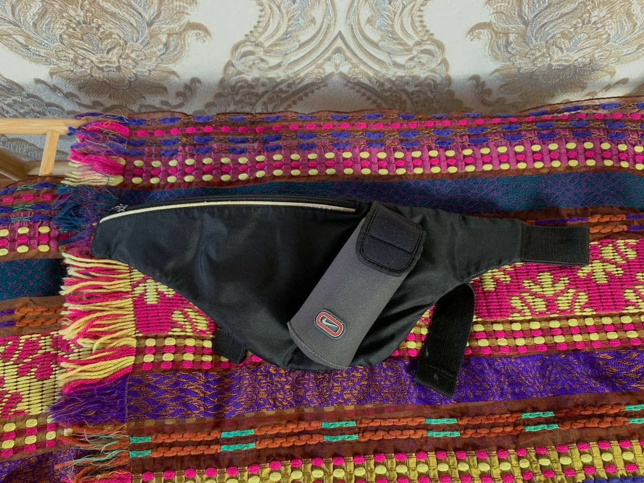 Nike × Vintage VERY RARE NIKE BAG SPORTSWEAR DRILL SWOOSH Y2K 90s RETRO Size ONE SIZE - 1 Thumbnail