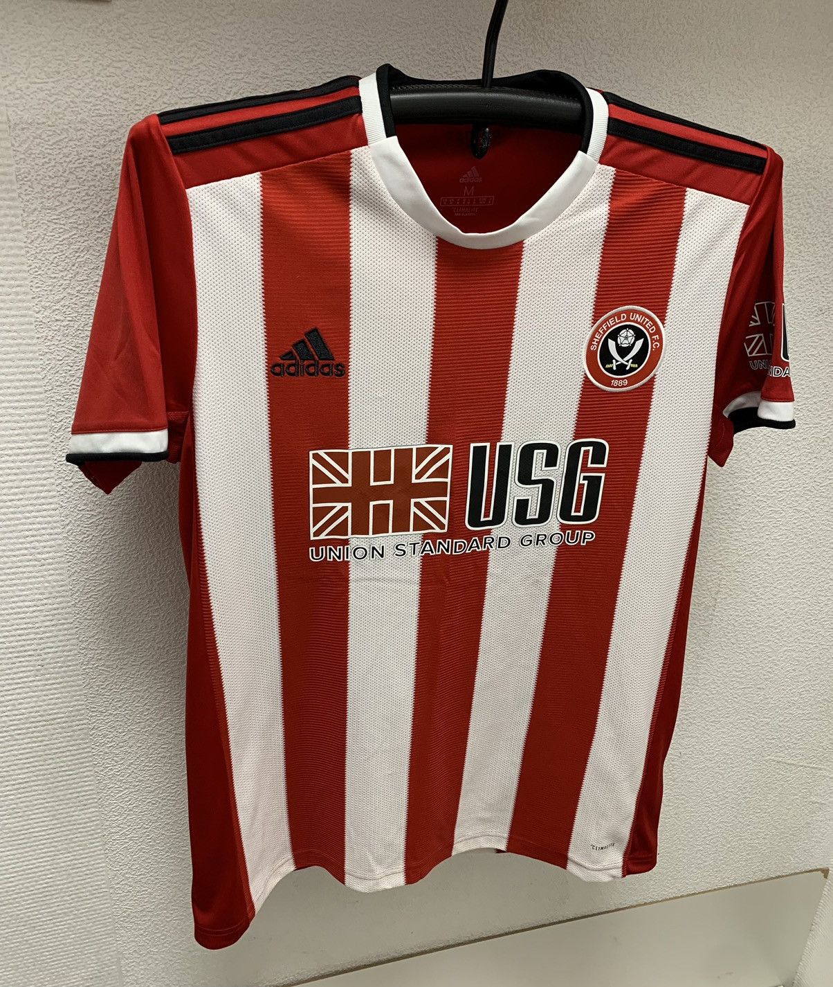 Adidas Sheffield United adidas soccer jersey M USC Union standart Size US M / EU 48-50 / 2 - 1 Thumbnail