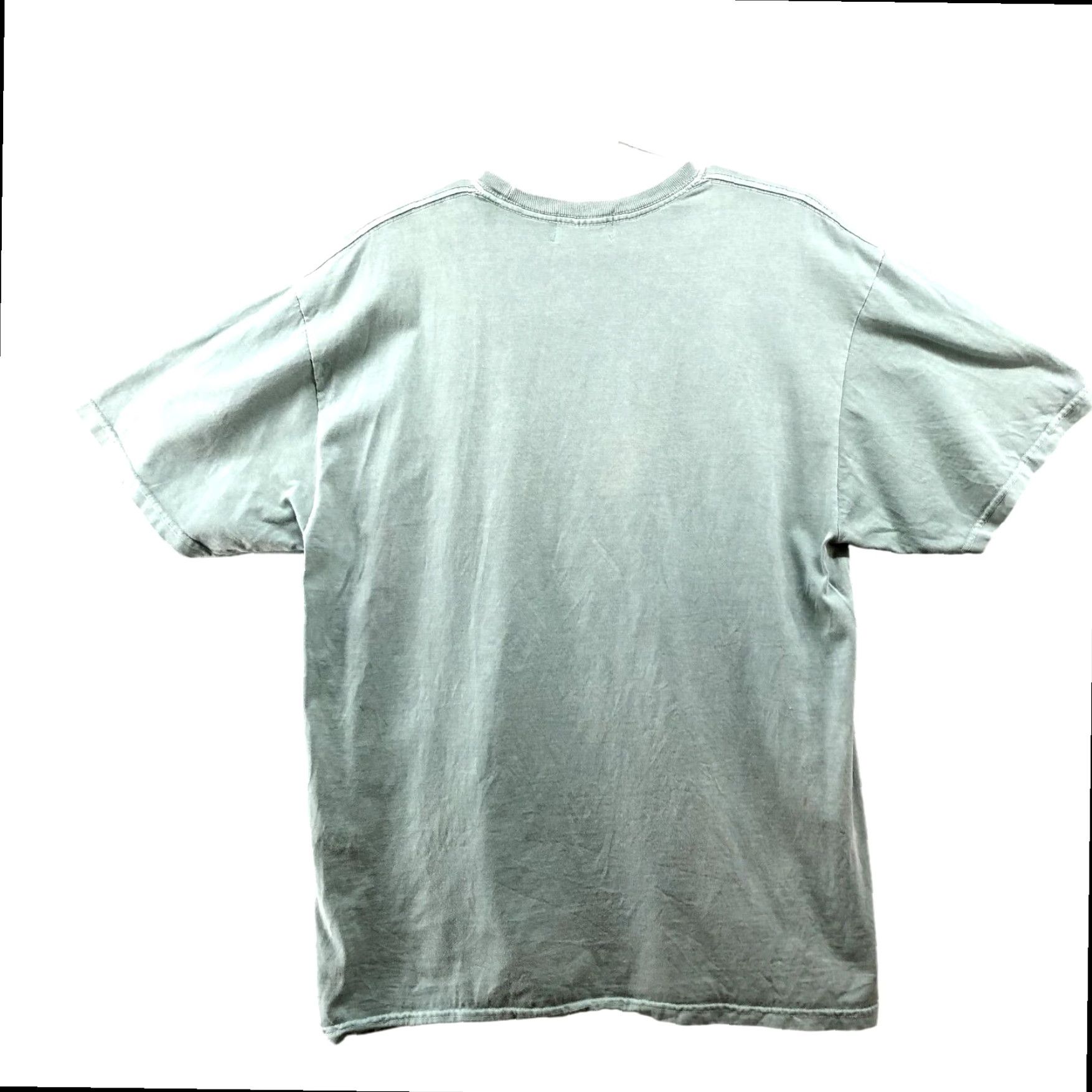 New Republic Melrose Place Mens Large XL Extra Large Sage Green Short Sleeve Cotton T Shirt Size US L / EU 52-54 / 3 - 2 Thumbnail