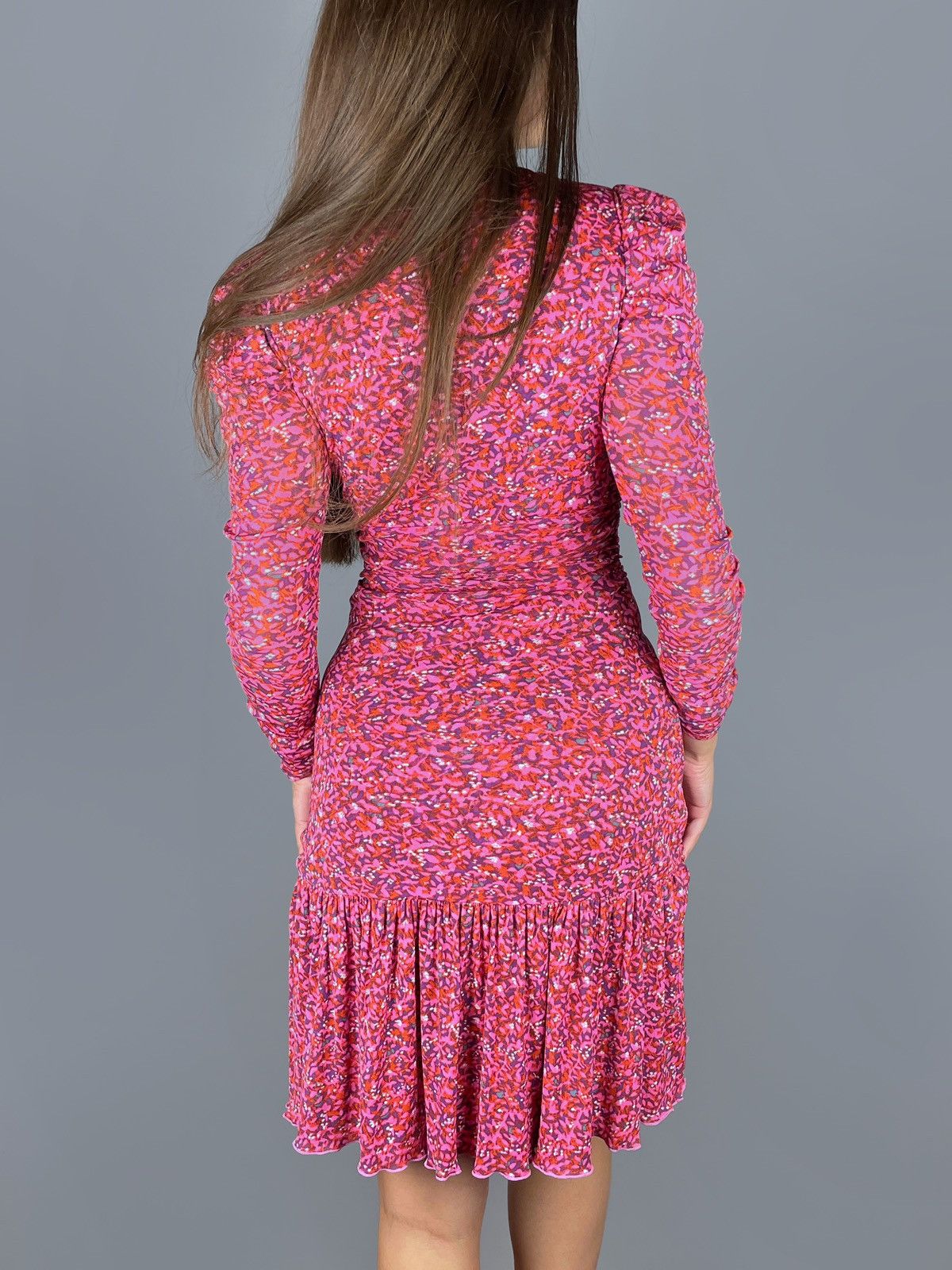 Diane von Furstenberg DIANE VON FURSTENBERG Alyssa Ruched Mini Dress Size XS Size XS / US 0-2 / IT 36-38 - 3 Thumbnail