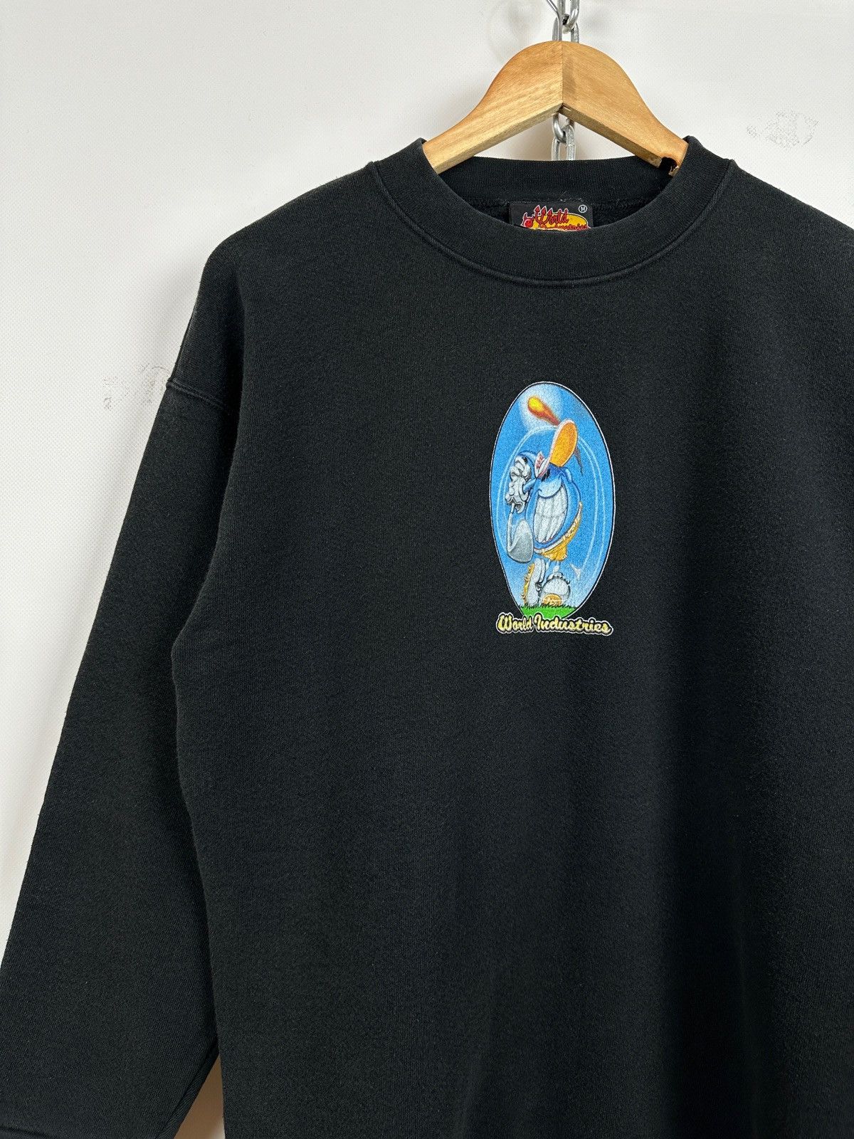 Girl Skateboards Vintage World Industries Rare Skateboard Sweatshirt Size US M / EU 48-50 / 2 - 5 Thumbnail