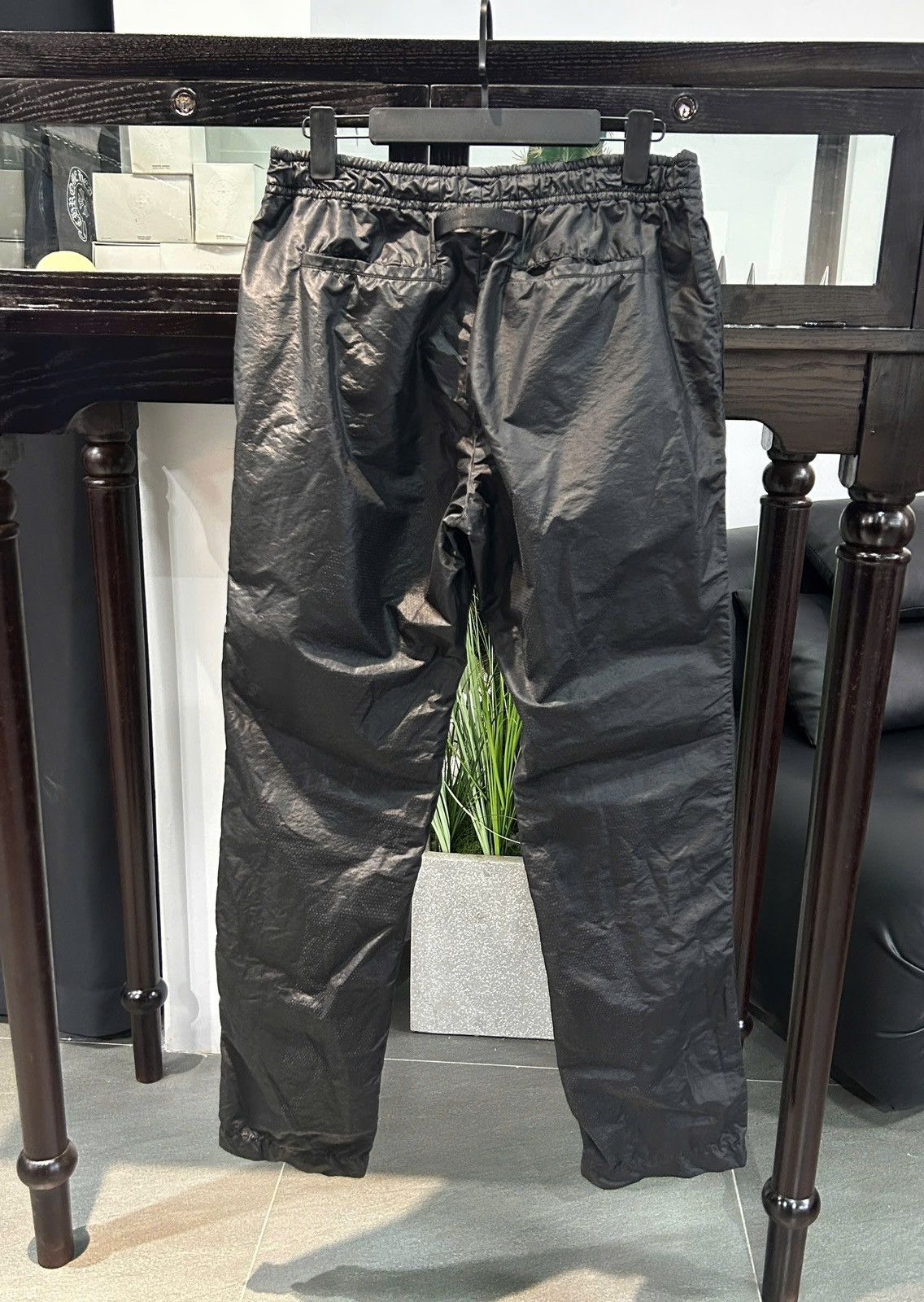 1017 ALYX 9SM 1017 ALYX 9SM Drawstring Waxed Pants Size US 31 - 2 Thumbnail