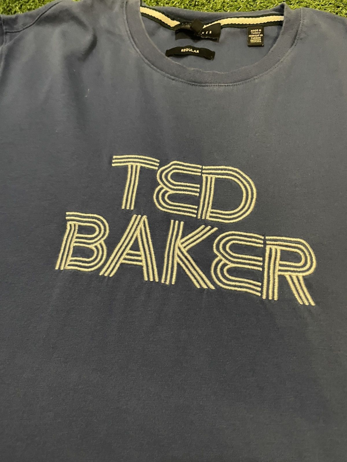 Ted Baker ted baker t shirt blue Size US S / EU 44-46 / 1 - 3 Thumbnail