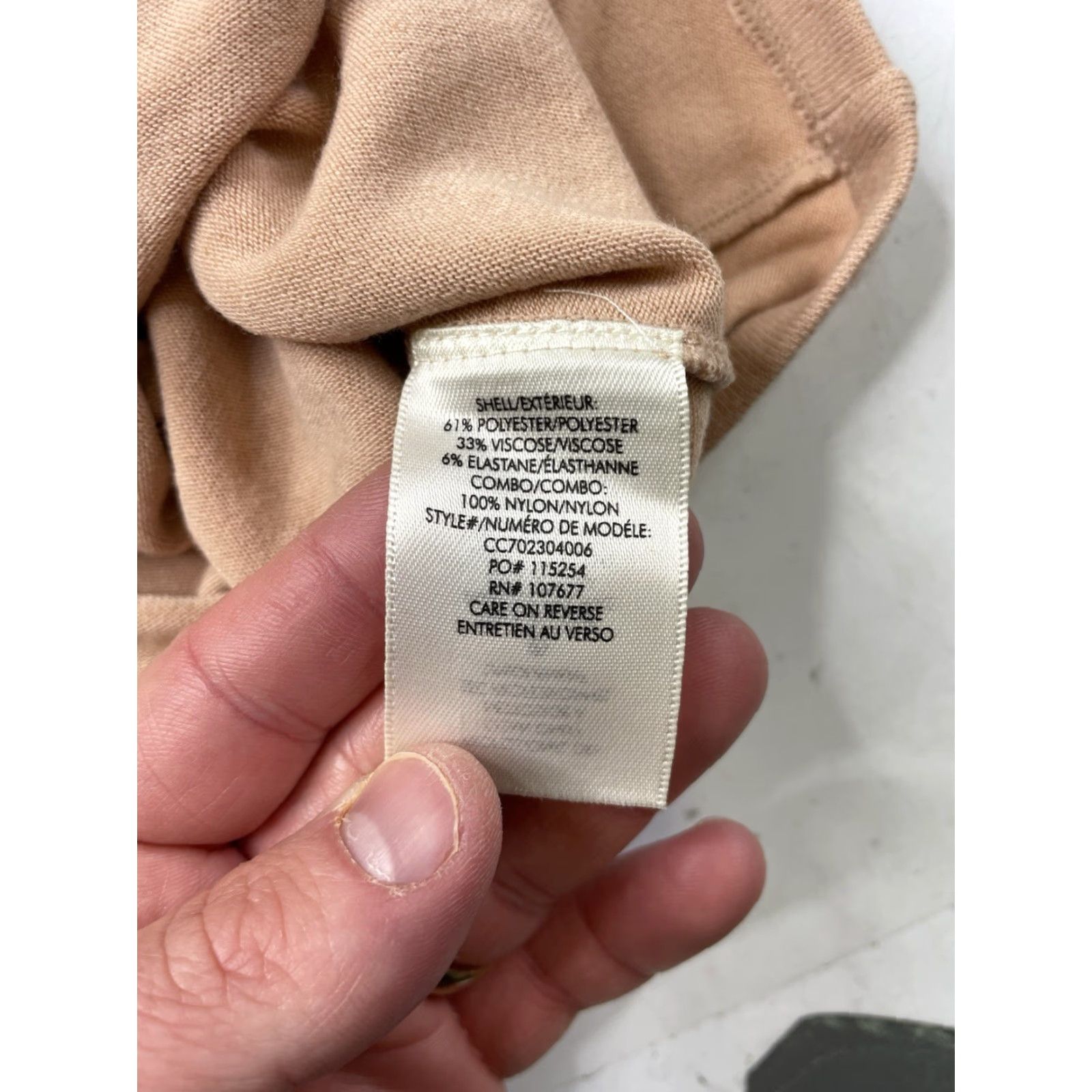 Alice + Olivia Alice + Olivia Lace Shirt Womens XS Dusty Pink Cap Sleeve Zip Back Round Neck Embroidered Zipper Casual Party Wedding Size XS / US 0-2 / IT 36-38 - 6 Thumbnail