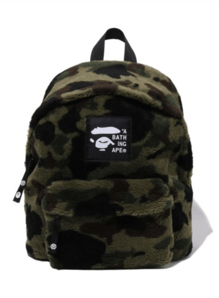 Bape Bape 1ST CAMO FLEECE Mini BACKPACK Size ONE SIZE - 2 Thumbnail