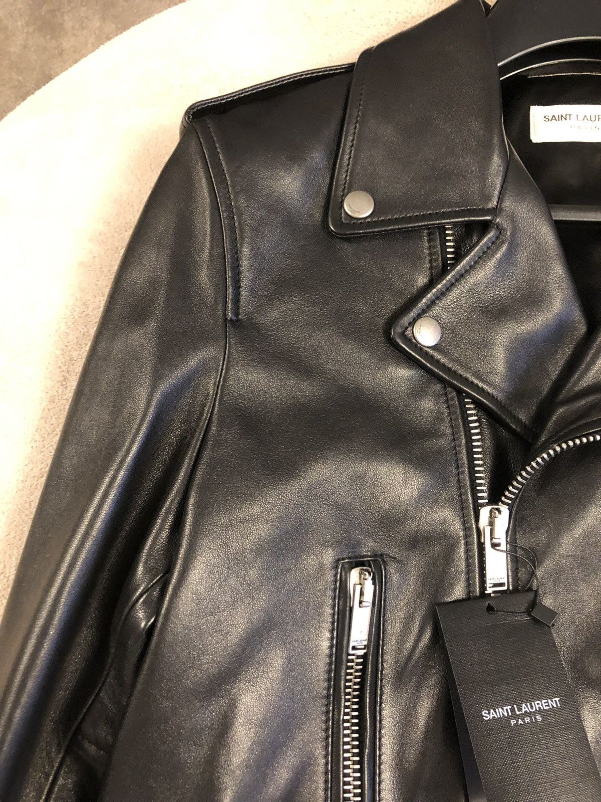 Saint Laurent Paris Saint Laurent Paris (YSL) L01 Leather Jacket Size US M / EU 48-50 / 2 - 5 Thumbnail