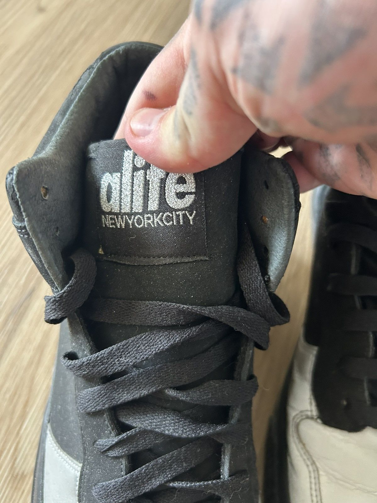 Alife Alife New york 3M leather black sneaks Size US 11 / EU 44 - 7 Thumbnail