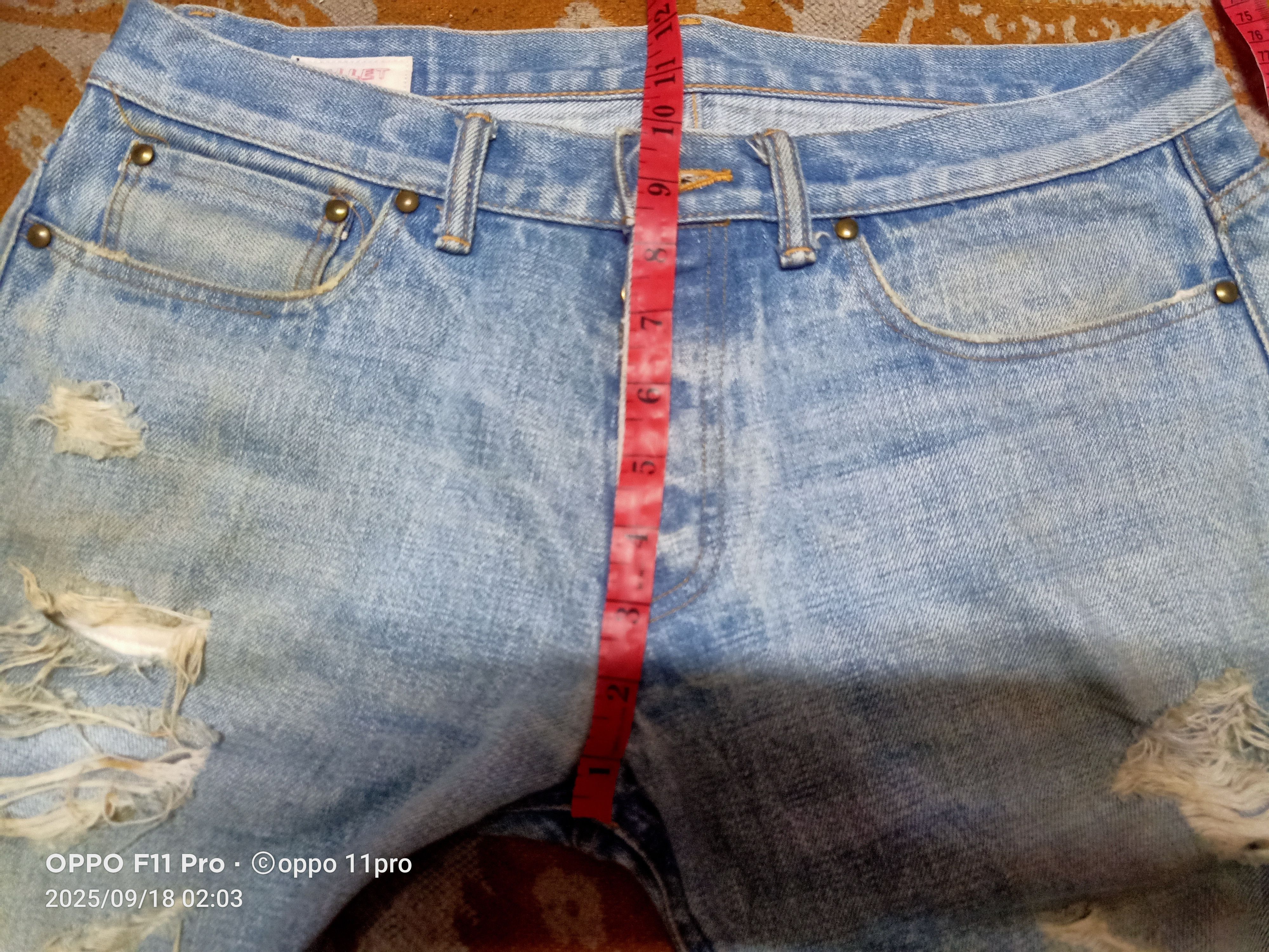 Japanese Brand 🌟 Pallet Life Story RedSelvedge Denim Men 🌟 Size US 33 - 17 Thumbnail