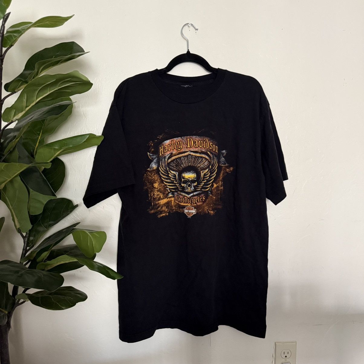Harley Davidson Harley Davidson Size XL Skull Graphic Black T Shirt Texas Size US XL / EU 56 / 4 - 1 Thumbnail