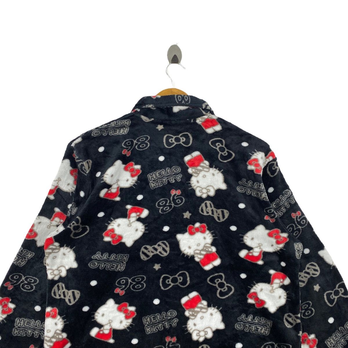 Other HELLO KITTY Overprint Design Button Up Sherpa Fleece Size US L / EU 52-54 / 3 - 4 Thumbnail