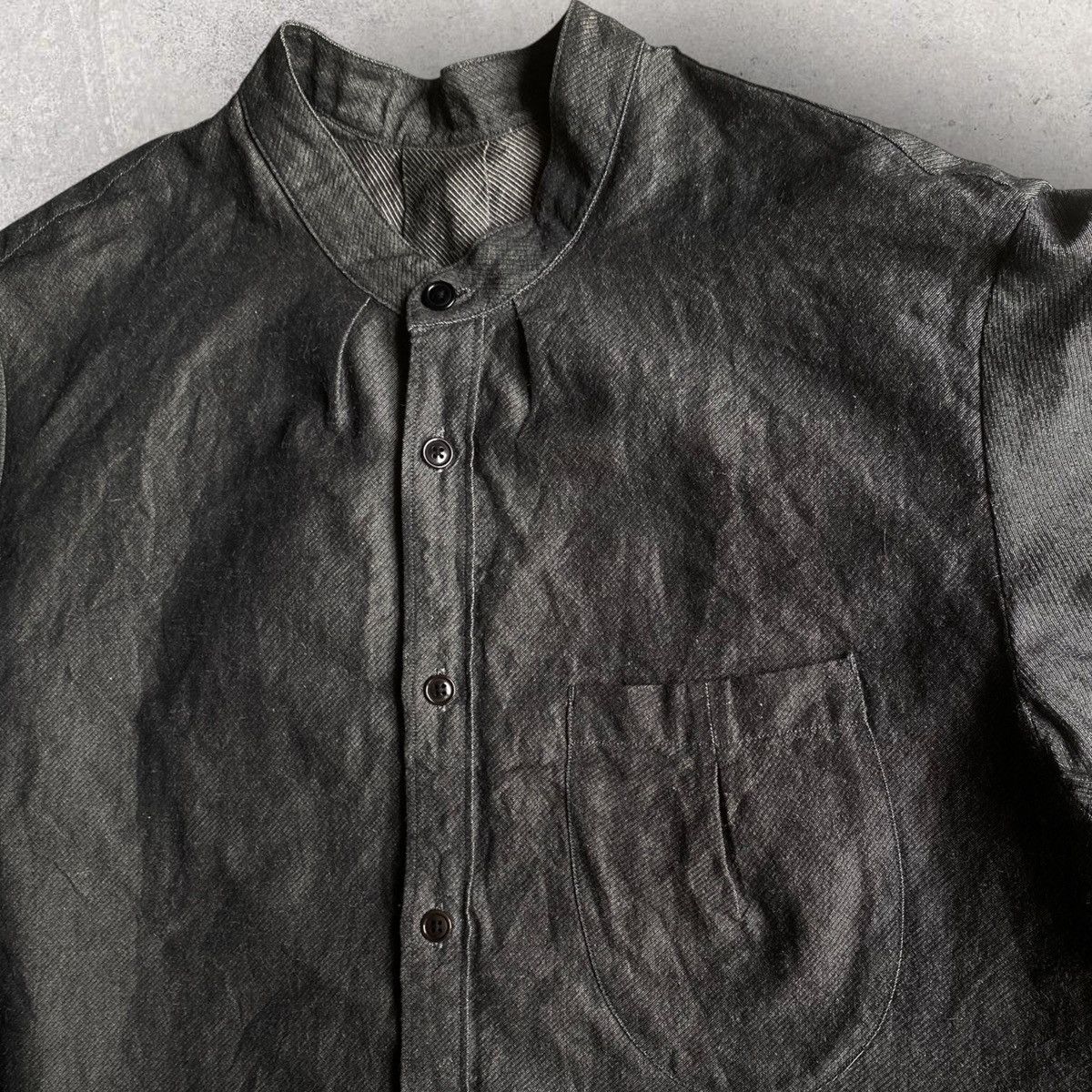 KLASICA × Lemaire × Yohji Yamamoto Soft Micro Moleskin Cotton Oversize Shirt Size US L / EU 52-54 / 3 - 2 Thumbnail