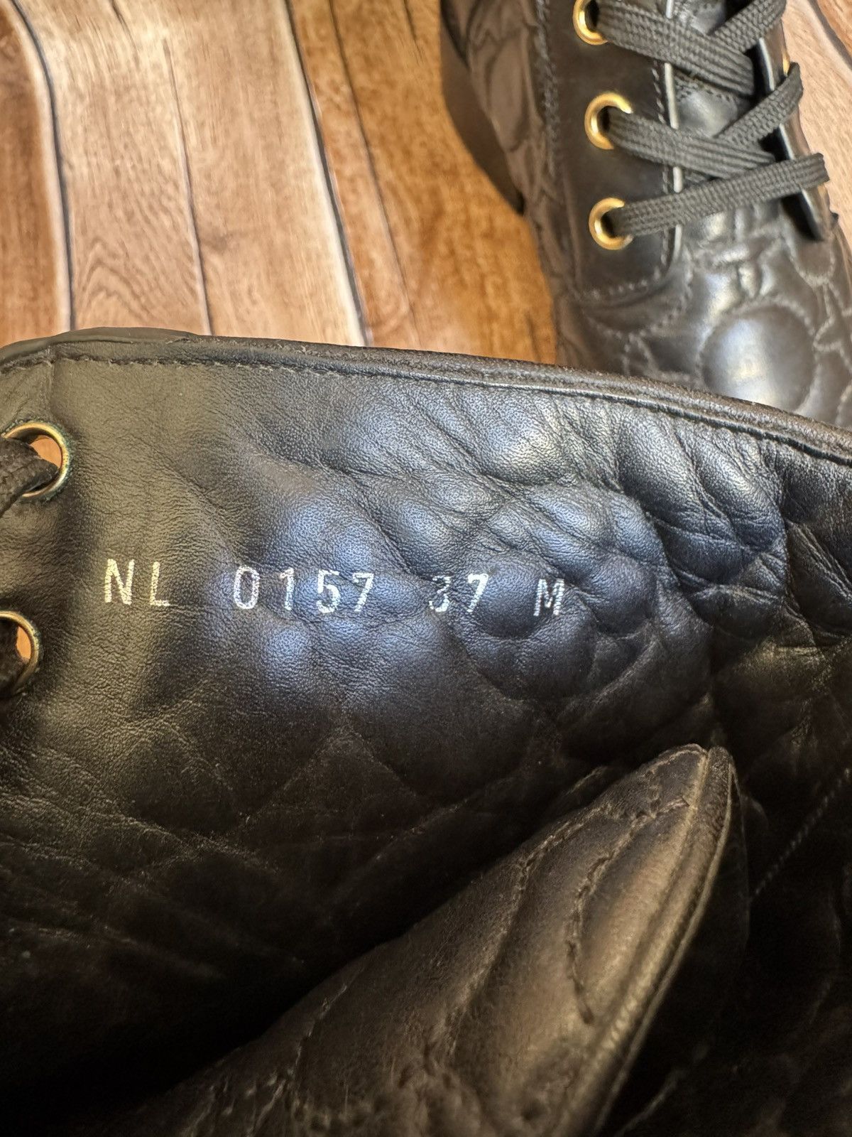 Louis Vuitton Wonderland embossed monogram boots Size US 7 / IT 37 - 11 Thumbnail